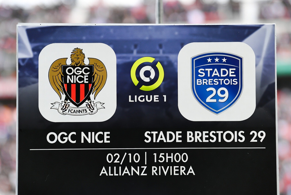 Pronostic Nice Brest du 02/10 au Allianz Riviera
