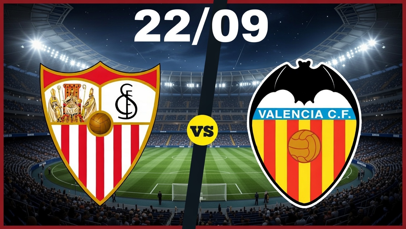 Pronostic Sevilla Valencia du 22/09 au Estadio Ramón Sánchez Pizjuán